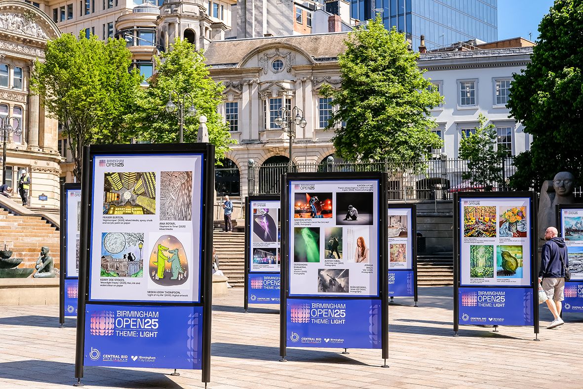 Winner announced for Birmingham Open 2025 art call
