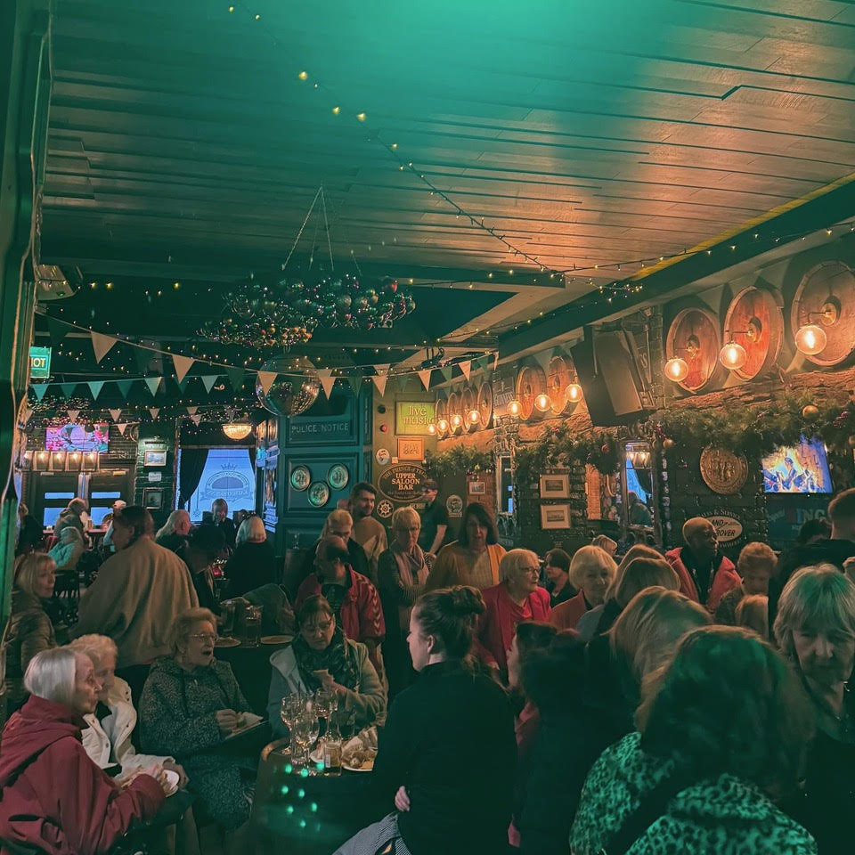 Birmingham Over-70s Christmas event at Katie O’Brien’s Irish Tavern