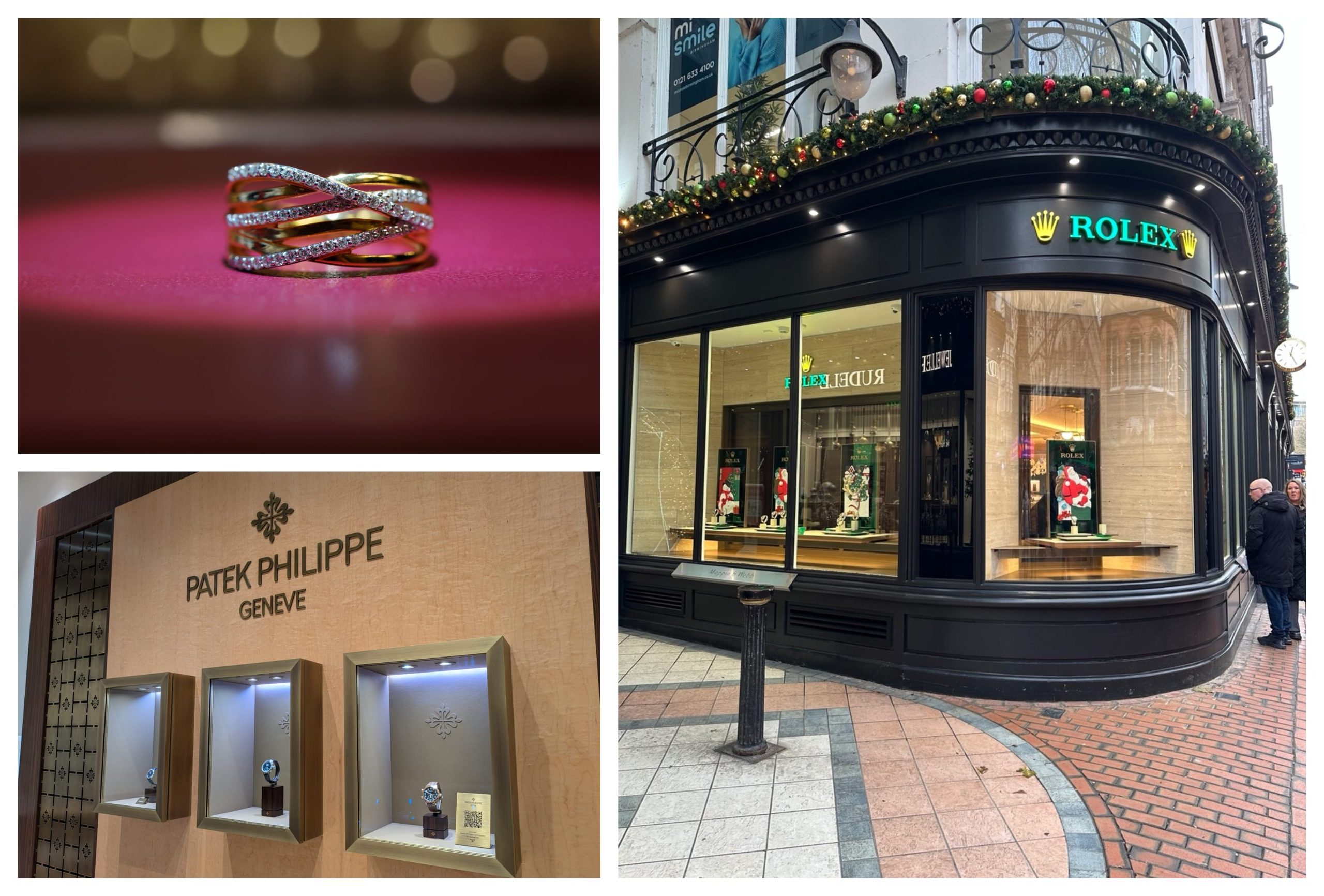 Spotlight on central Birmingham’s jewellery stores