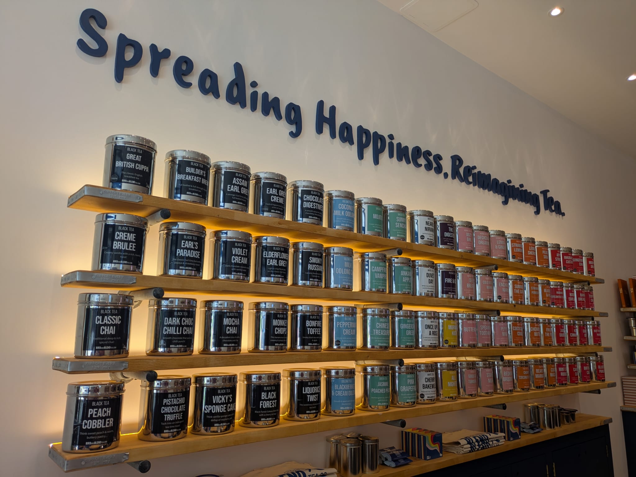 New Birmingham Bird & Blend Tea Store opens with Brummy Custard blend