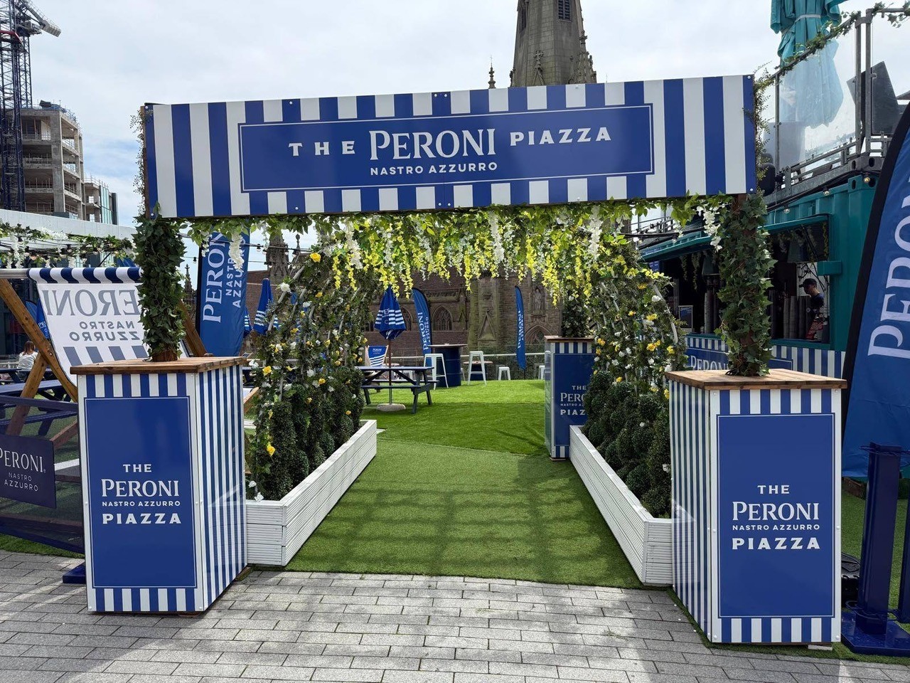 Peroni Piazza summer drinking spot returns to Birmingham