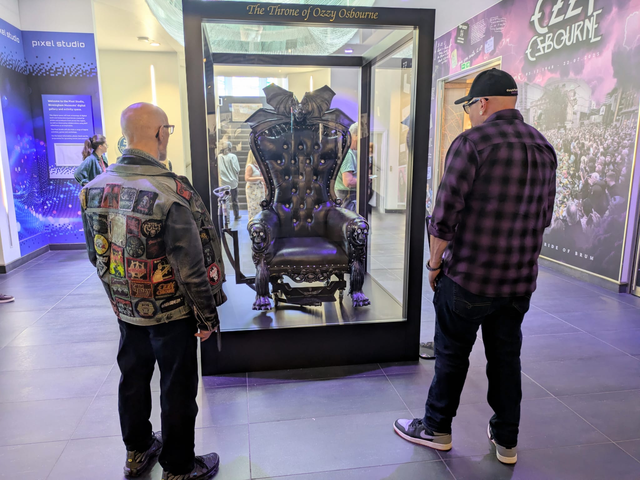First look as Ozzy Osbourne final concert throne arrives in Birmingham